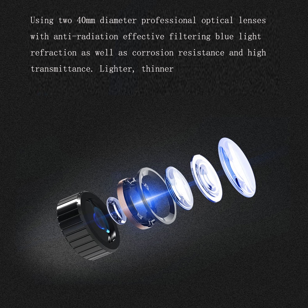 SHINECON New 3D Virtual Reality VR Glasses Come with HiFi Headphone- White SHINECON New 3D Virtual Reality VR Glasses Come with HiFi Headphone- White