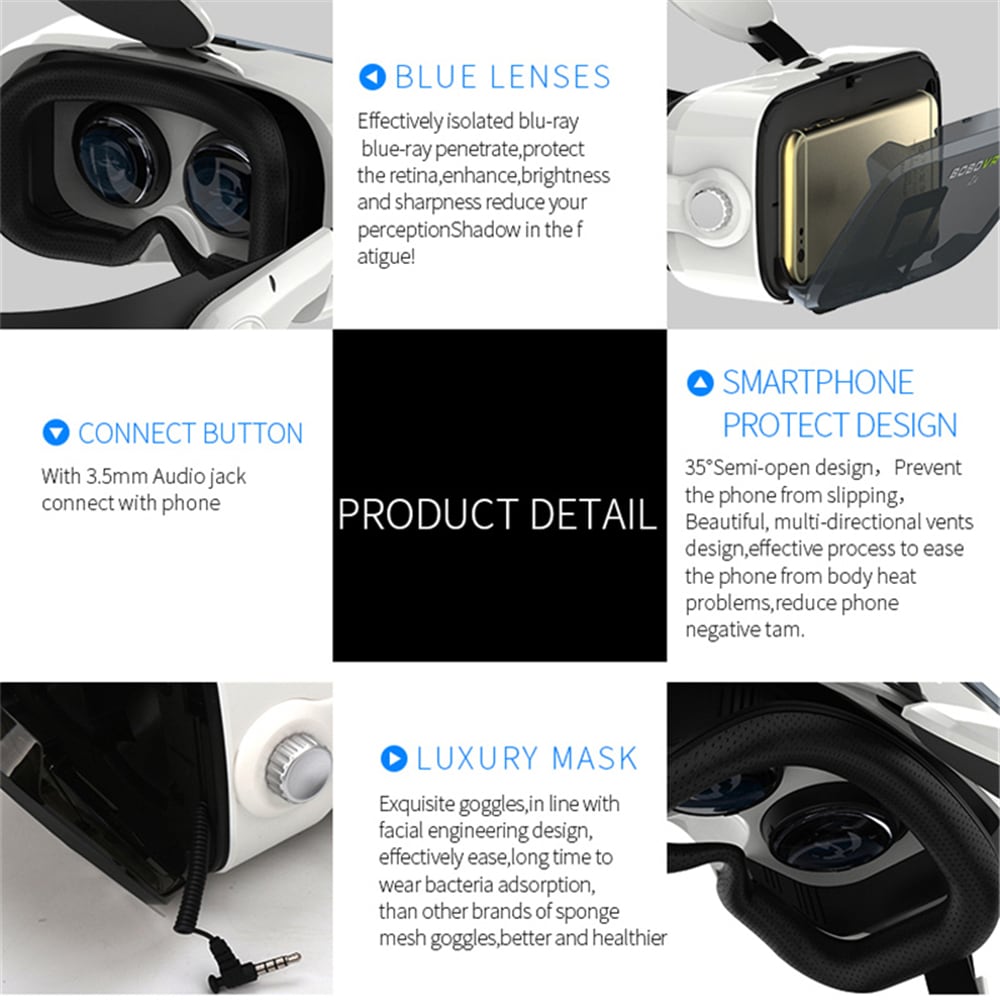 Z4 BOBOVR 3D Helmet Virtual Reality Glasses Stereo Earphone- Black Z4 BOBOVR 3D Helmet Virtual Reality Glasses Stereo Earphone- Black