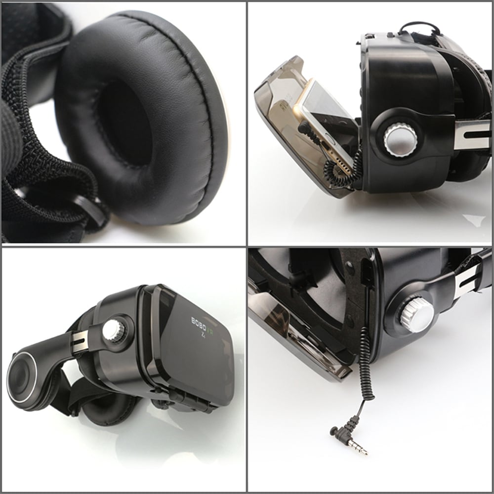 Z4 BOBOVR 3D Helmet Virtual Reality Glasses Stereo Earphone- Black Z4 BOBOVR 3D Helmet Virtual Reality Glasses Stereo Earphone- Black