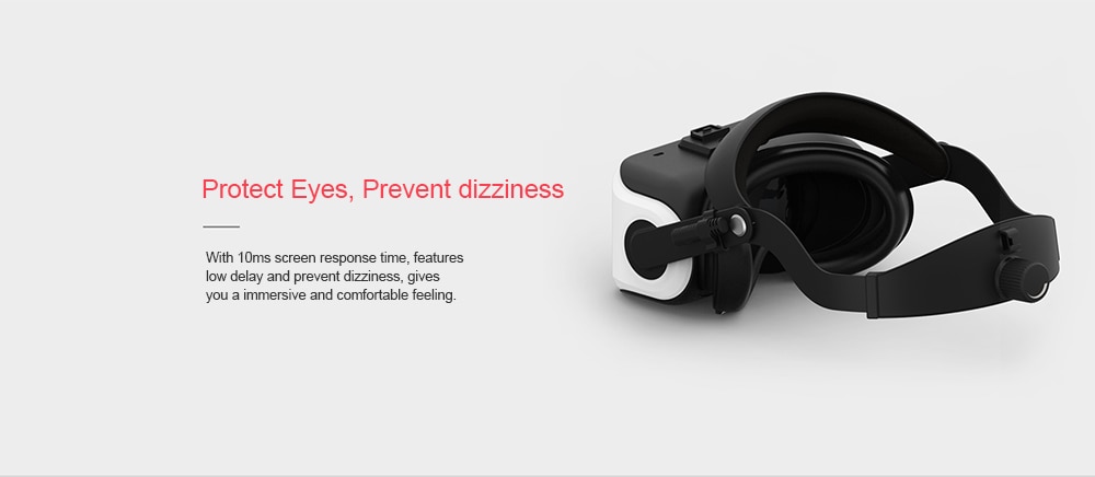 VIULUX V8 VR 3D Headset for PC 5.5 inch Full HD Support Object Adjustment- White VIULUX V8 VR 3D Headset for PC 5.5 inch Full HD Support Object Adjustment- White