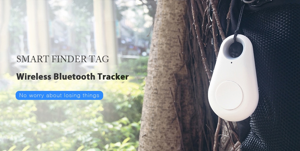 Water Droplet Shaped Smart Finder Tag Wireless Bluetooth Locator Tracker Anti-lost Alarm- Silk Blue Water Droplet Shaped Smart Finder Tag Wireless Bluetooth Locator Tracker Anti-lost Alarm- Silk Blue