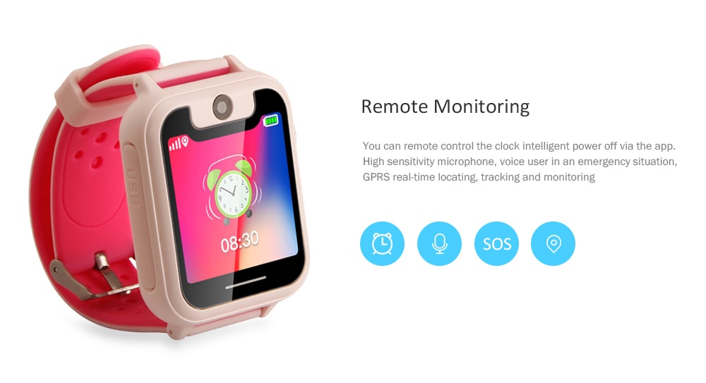 S6 2G Smartwatch Phone 1.54 inch MTK6261 32MB RAM 32MB ROM 0.08MP Camera 400mAh Built-in GPS- Blue S6 2G Smartwatch Phone 1.54 inch MTK6261 32MB RAM 32MB ROM 0.08MP Camera 400mAh Built-in GPS- Blue