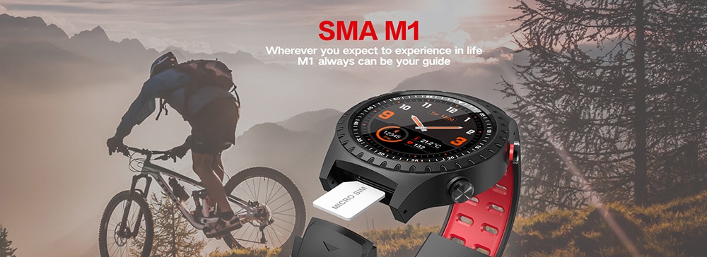 SMA M1S 2G Smartwatch Phone 1.3 inch MTK nucleus MTK2503 32MB RAM 128MB ROM Sedentary Reminder Bluetooth 3.0 + 4.0 320mAh Built-in- Black BLACK+RED SMA M1S 2G Smartwatch Phone 1.3 inch MTK nucleus MTK2503 32MB RAM 128MB ROM Sedentary Reminder Bluetooth 3.0 + 4.0 320mAh Built-in- Black BLACK+RED