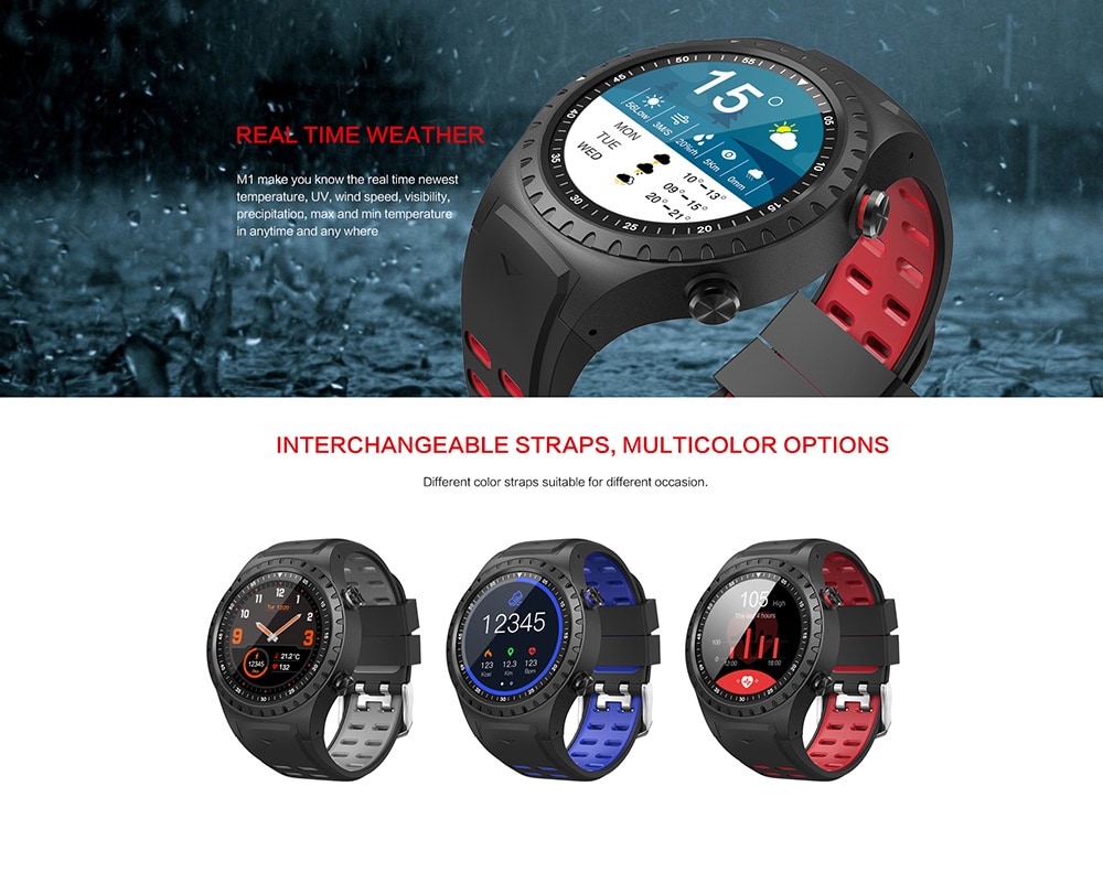 SMA M1S 2G Smartwatch Phone 1.3 inch MTK nucleus MTK2503 32MB RAM 128MB ROM Sedentary Reminder Bluetooth 3.0 + 4.0 320mAh Built-in- Black BLACK+RED SMA M1S 2G Smartwatch Phone 1.3 inch MTK nucleus MTK2503 32MB RAM 128MB ROM Sedentary Reminder Bluetooth 3.0 + 4.0 320mAh Built-in- Black BLACK+RED