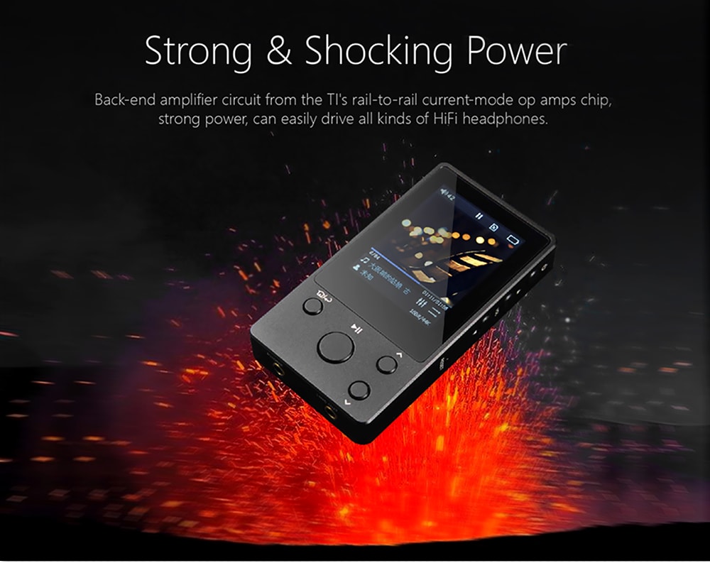 XDUOO Nano D3 Professional Lossless Music MP3 HiFi Music Player with HD IPS Screen - Black XDUOO Nano D3 Professional Lossless Music MP3 HiFi Music Player with HD IPS Screen - Black