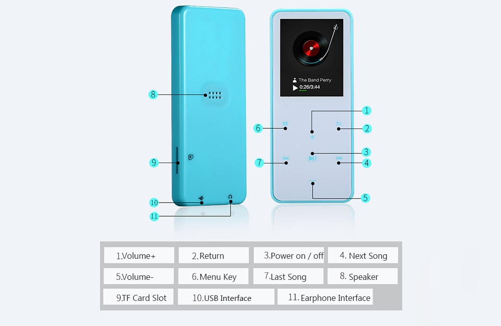 W01 Colorful Lossless HiFi MP4 Touch Screen Music Player with Long Standby- Rose Red 4G W01 Colorful Lossless HiFi MP4 Touch Screen Music Player with Long Standby- Rose Red 4G