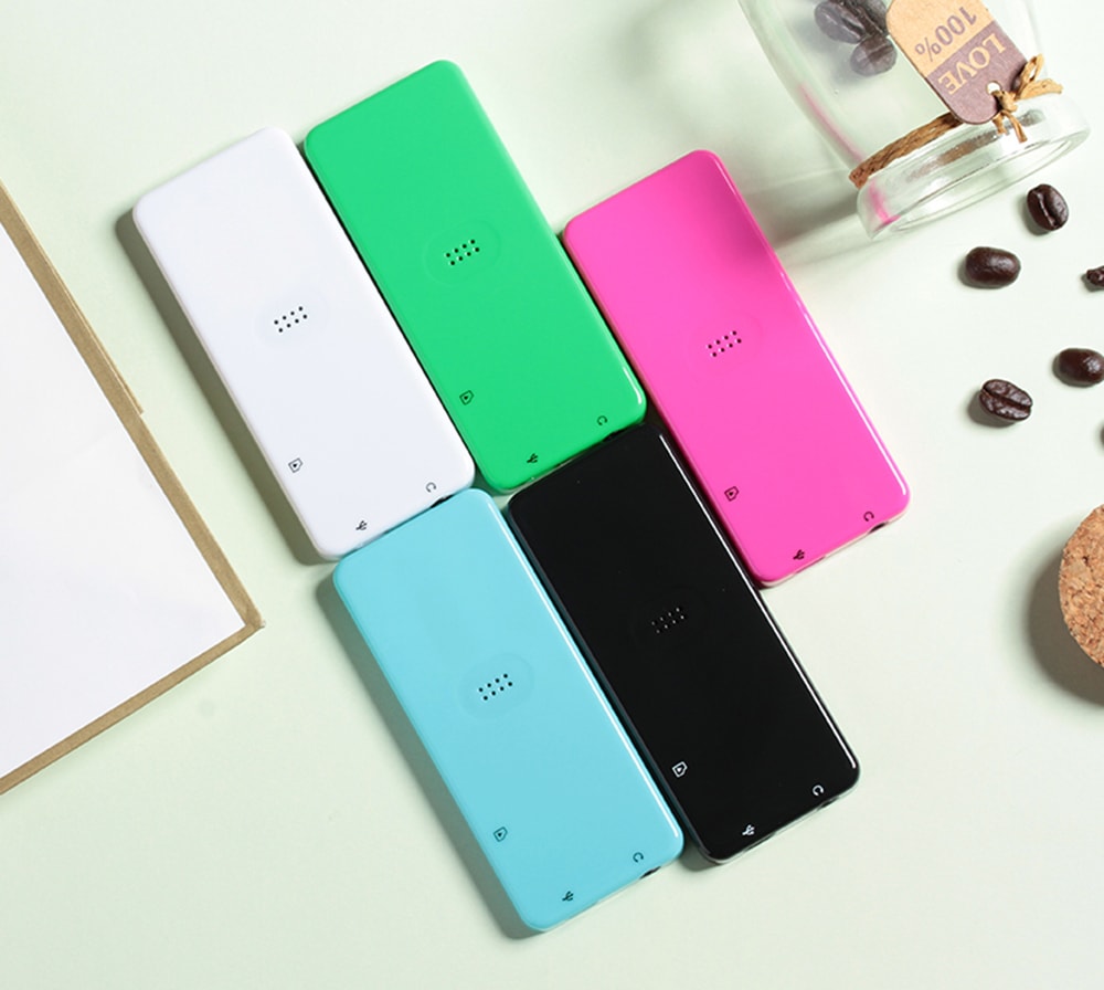W01 Colorful Lossless HiFi MP4 Touch Screen Music Player with Long Standby- Rose Red 4G W01 Colorful Lossless HiFi MP4 Touch Screen Music Player with Long Standby- Rose Red 4G