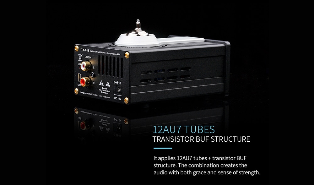 XDUOO TA - 01B High Performance USB Decoding Amplifier - Black XDUOO TA - 01B High Performance USB Decoding Amplifier - Black