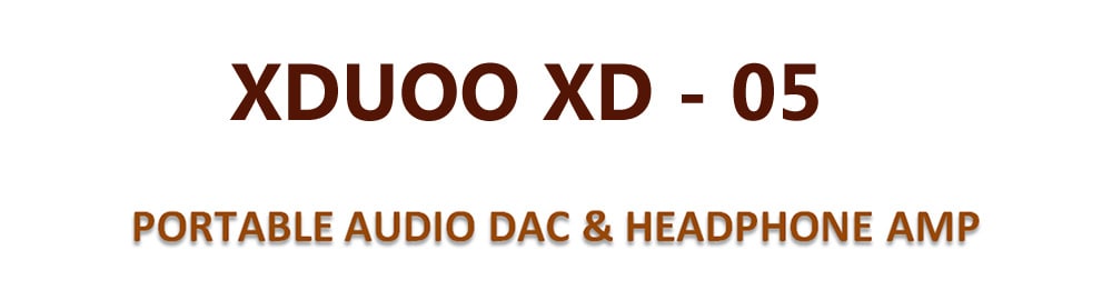 XDUOO XD - 05 High Performance Portable Decoding Headphone Amplifier- Silver XDUOO XD - 05 High Performance Portable Decoding Headphone Amplifier- Silver