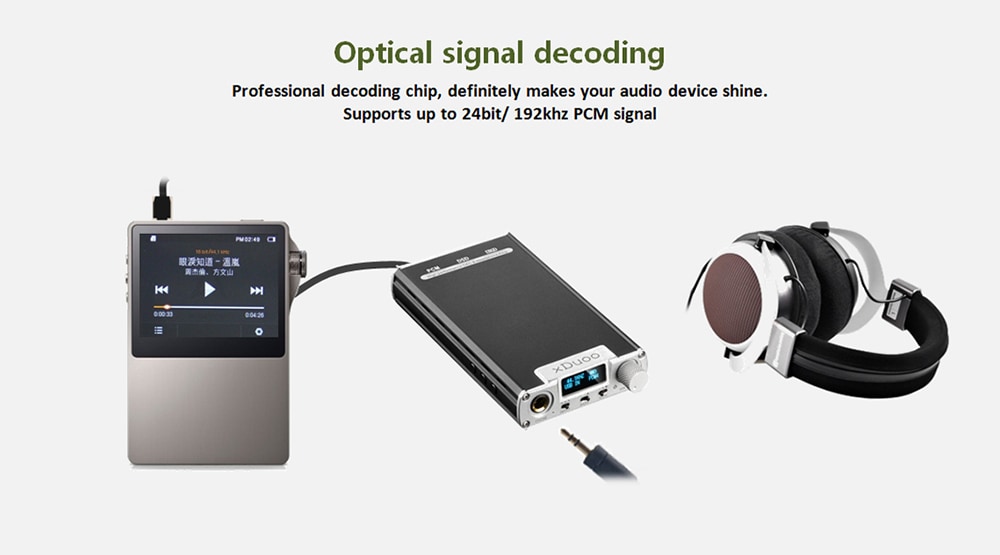 XDUOO XD - 05 High Performance Portable Decoding Headphone Amplifier- Silver XDUOO XD - 05 High Performance Portable Decoding Headphone Amplifier- Silver