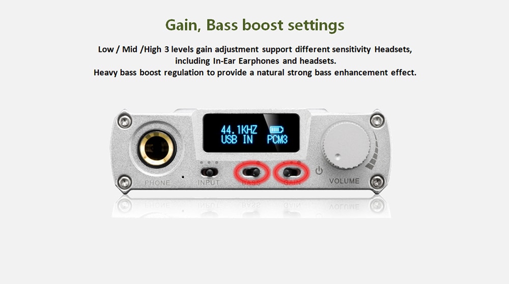XDUOO XD - 05 High Performance Portable Decoding Headphone Amplifier- Silver XDUOO XD - 05 High Performance Portable Decoding Headphone Amplifier- Silver
