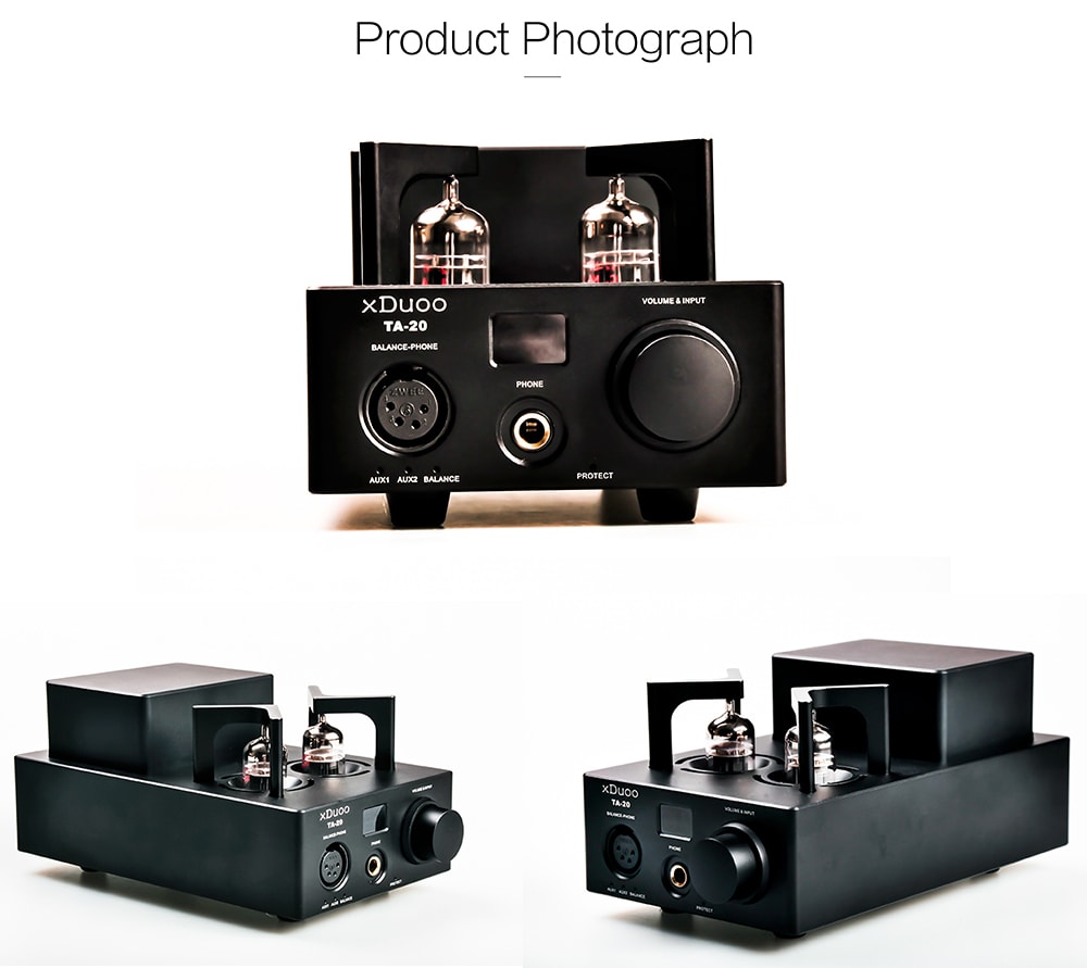 XDUOO TA - 20 High Performance Balanced Tube Headphone Amplifier- Black XDUOO TA - 20 High Performance Balanced Tube Headphone Amplifier- Black