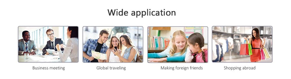 T8 Pocket Intelligent Multilingual Translator Device- Black T8 Pocket Intelligent Multilingual Translator Device- Black