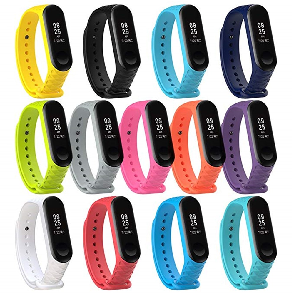 Replacement Silicone Wrist Strap Watch Band for Xiaomi MI Band 3 Smart Bracelet- Neon Pink Replacement Silicone Wrist Strap Watch Band for Xiaomi MI Band 3 Smart Bracelet- Neon Pink