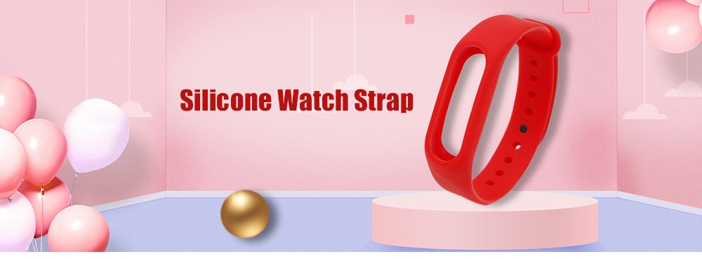 Silicone Watch Band for Xiaomi Miband 2- Black Silicone Watch Band for Xiaomi Miband 2- Black
