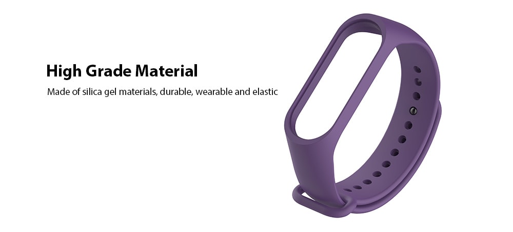 Smart Silicone Glossy Wristband for Xiaomi Miband 3- Orange Smart Silicone Glossy Wristband for Xiaomi Miband 3- Orange