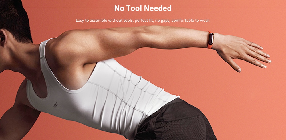 Silicone Smart Watch Strap for Xiaomi Miband 3- Tiffany Blue Silicone Smart Watch Strap for Xiaomi Miband 3- Tiffany Blue