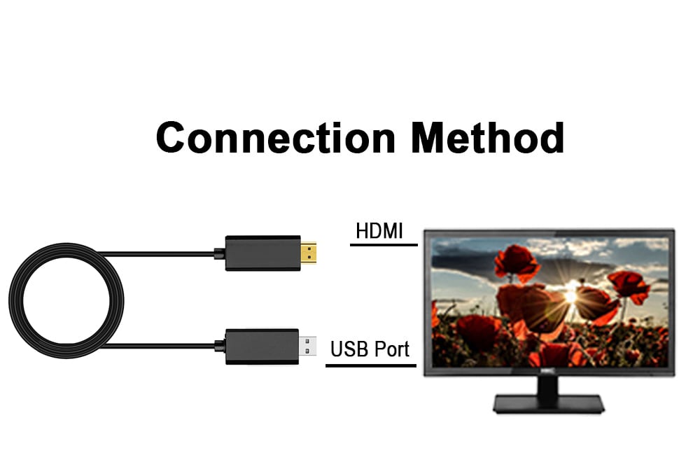 WECAST C88B HDMI Wireless Display Dongle- Black WECAST C88B HDMI Wireless Display Dongle- Black