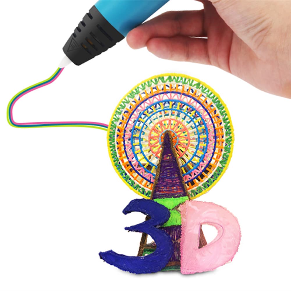 Toys 3D Printing Pen New Multi-Color Filament 3D Pen with OLED 3 in 1 Filament- Gray Toys 3D Printing Pen New Multi-Color Filament 3D Pen with OLED 3 in 1 Filament- Gray