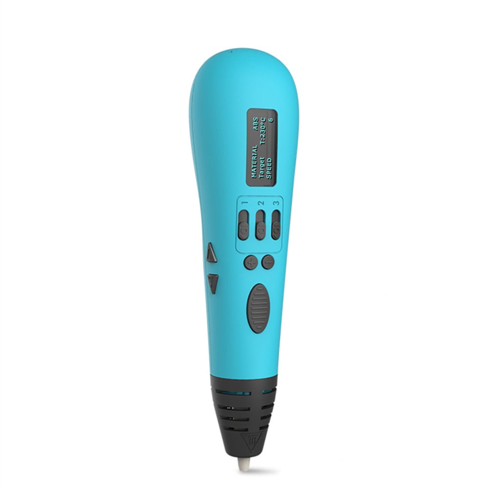 Toys 3D Printing Pen New Multi-Color Filament 3D Pen with OLED 3 in 1 Filament- Gray Toys 3D Printing Pen New Multi-Color Filament 3D Pen with OLED 3 in 1 Filament- Gray