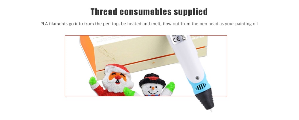 V2S 3D Printer Printing Pen - Blue Ivy V2S 3D Printer Printing Pen - Blue Ivy