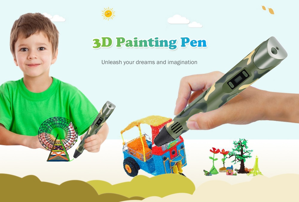 V2S 3D Printing Pen- Medium Forest Green V2S 3D Printing Pen- Medium Forest Green