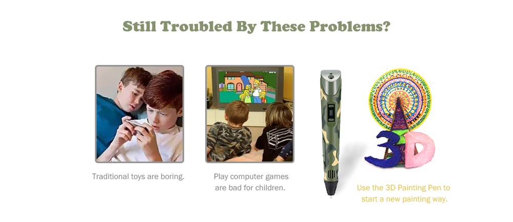 V2S 3D Printing Pen- Medium Forest Green V2S 3D Printing Pen- Medium Forest Green