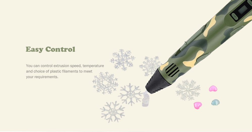 V2S 3D Printing Pen- Medium Forest Green V2S 3D Printing Pen- Medium Forest Green