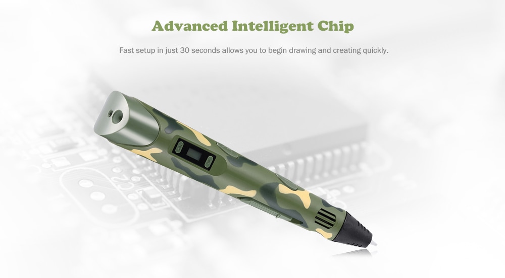 V2S 3D Printing Pen- Medium Forest Green V2S 3D Printing Pen- Medium Forest Green