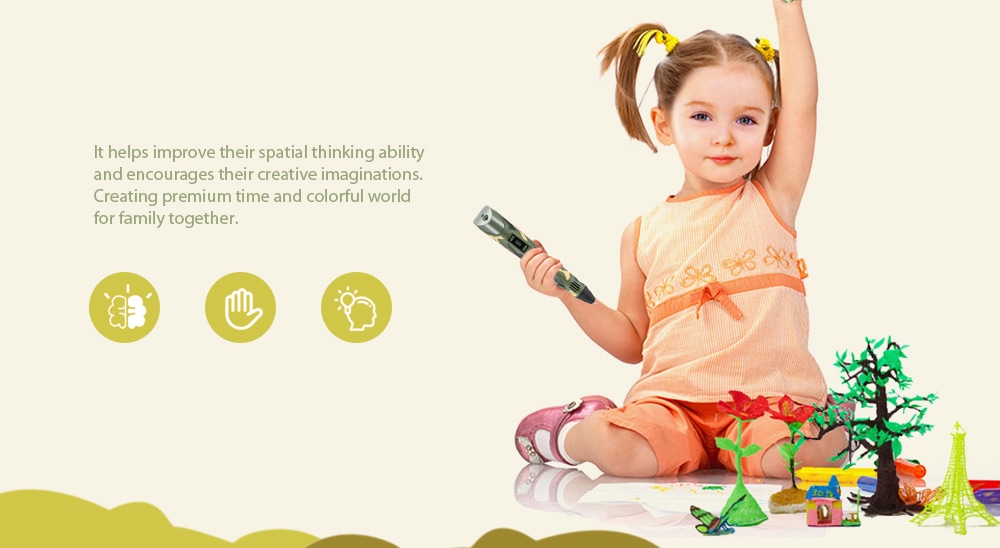 V2S 3D Printing Pen- Medium Forest Green V2S 3D Printing Pen- Medium Forest Green