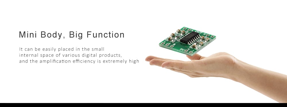 PAM8403 Amplifier Board Mini Digital Power USB Chargeble for Arduino DIY Projects- Green PAM8403 Amplifier Board Mini Digital Power USB Chargeble for Arduino DIY Projects- Green