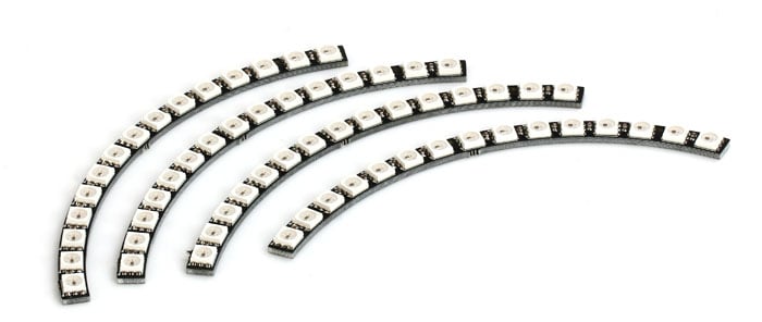 WS2812 5050 60-Bit Full-Color Driving Board Circle Shape for Arduino- as the picture WS2812 5050 60-Bit Full-Color Driving Board Circle Shape for Arduino- as the picture