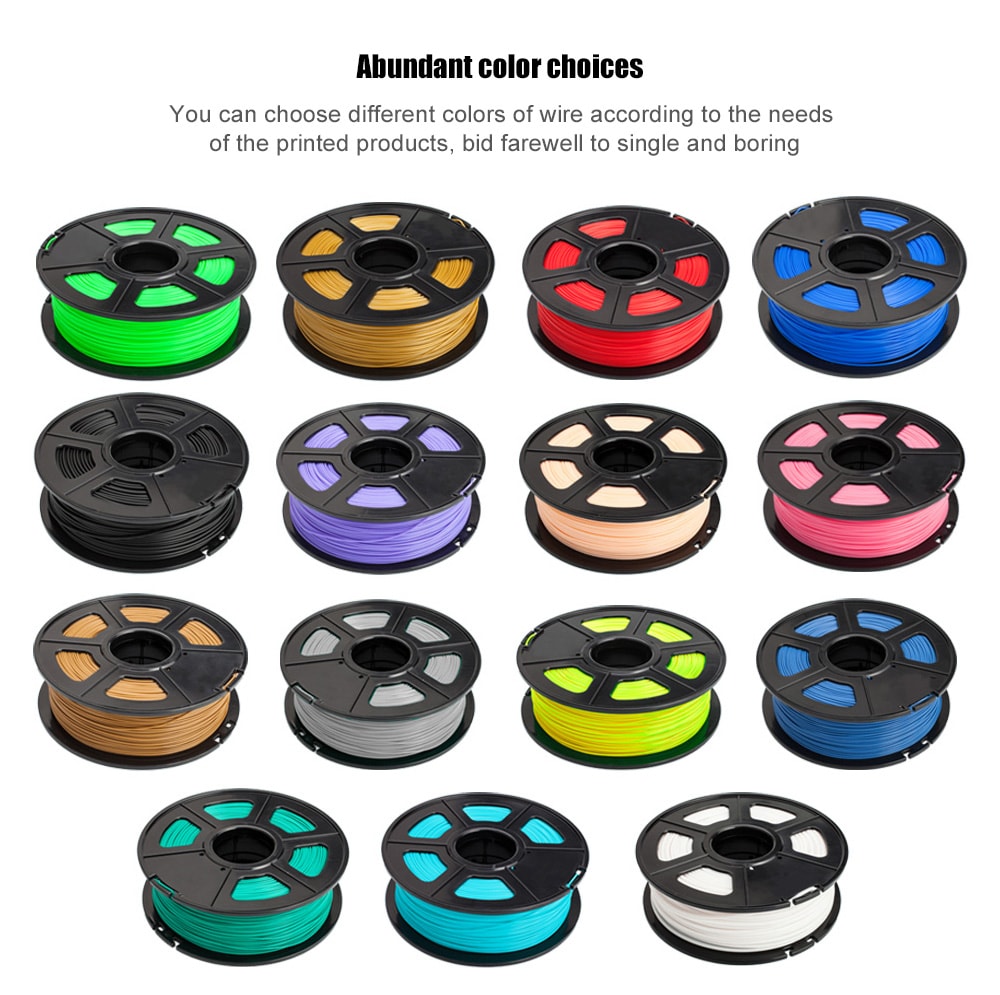 Sunlu 3D Printer Supplies Filament PLA 1.75mm Plastic Rubber Consumables Material- Grass Green Sunlu 3D Printer Supplies Filament PLA 1.75mm Plastic Rubber Consumables Material- Grass Green