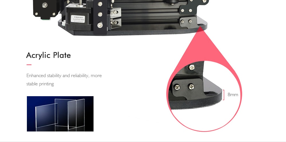 Tronxy X1 Desktop 3D Printer Support SD Card Off-line Printing- Gun Metal EU Plug Tronxy X1 Desktop 3D Printer Support SD Card Off-line Printing- Gun Metal EU Plug