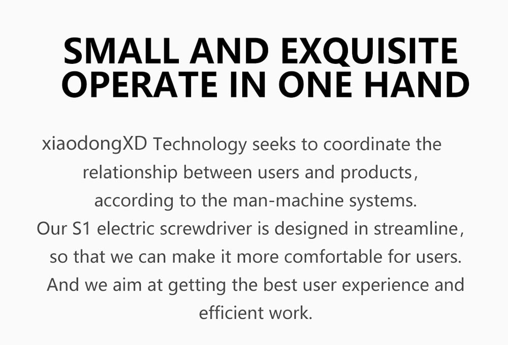 XiaodongXD S1 Mini Smart Electric Screwdriver- Purple Iris 5W XiaodongXD S1 Mini Smart Electric Screwdriver- Purple Iris 5W