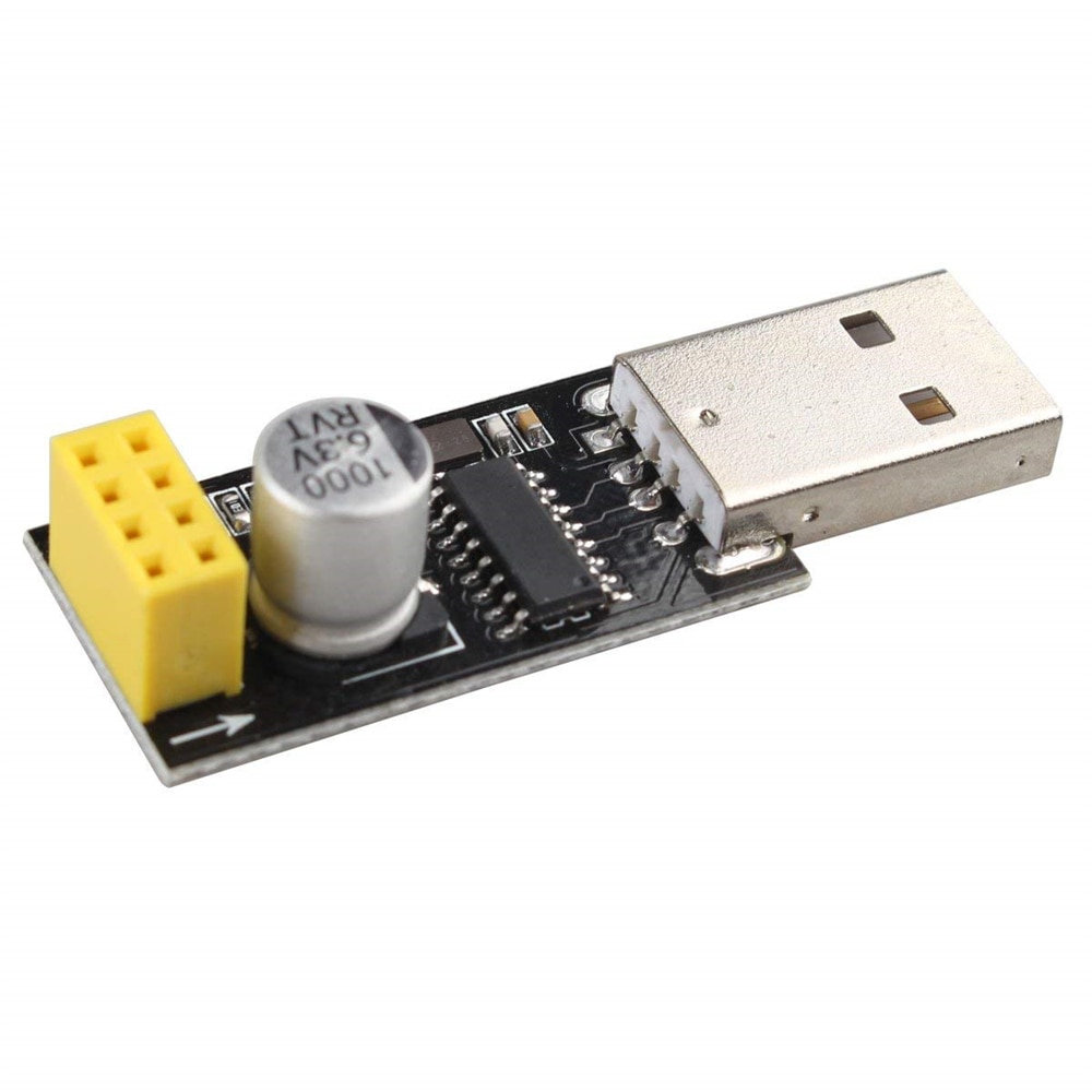 USB To ESP8266 Serial Adapter Wireless WIFI Develoment Board Transfer Module- Black USB To ESP8266 Serial Adapter Wireless WIFI Develoment Board Transfer Module- Black