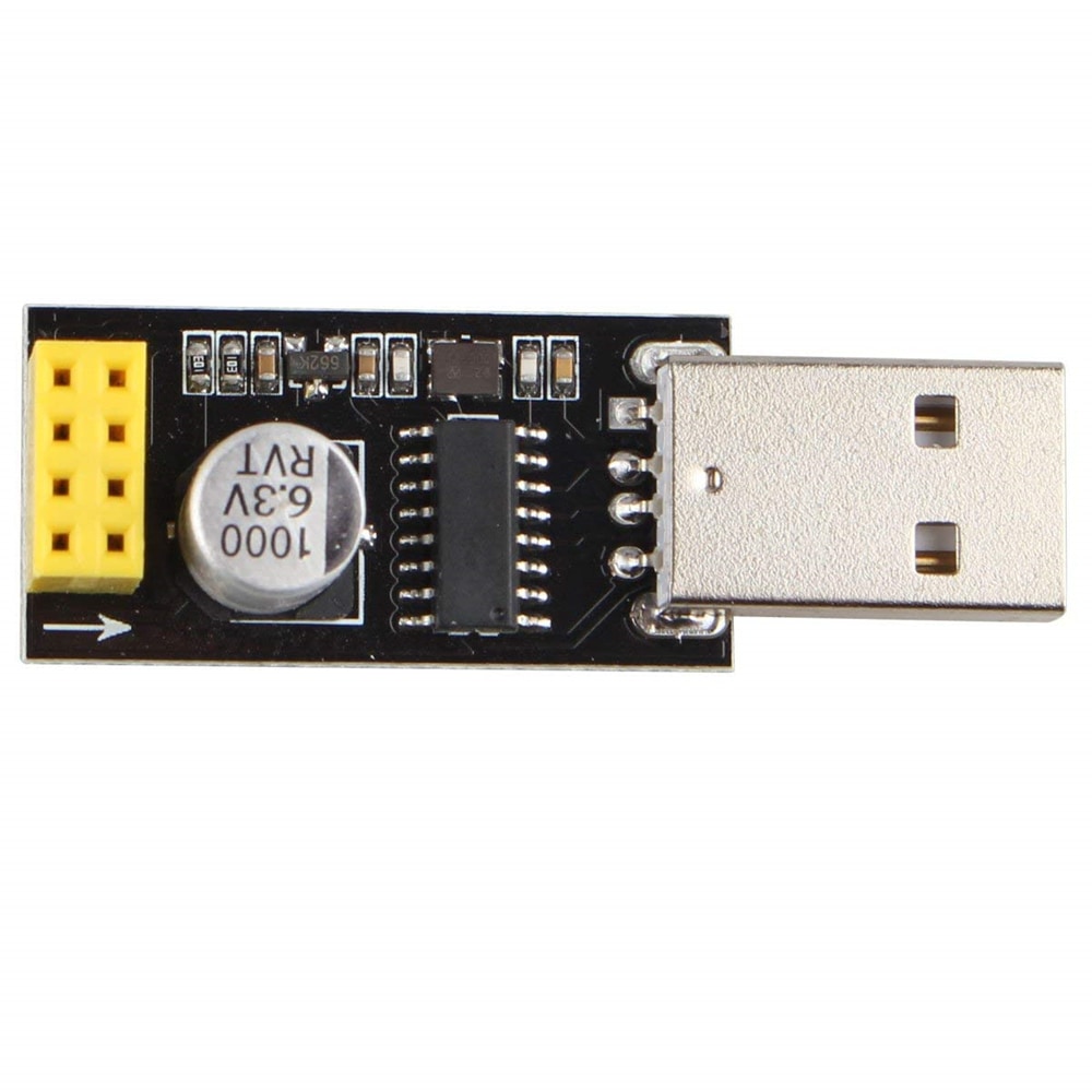 USB To ESP8266 Serial Adapter Wireless WIFI Develoment Board Transfer Module- Black USB To ESP8266 Serial Adapter Wireless WIFI Develoment Board Transfer Module- Black