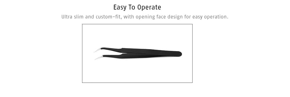 WLXY ESD - 2015 Stainless Steel Hardened Tweezers Maintenance Tool Kit Curved Bit- Black WLXY ESD - 2015 Stainless Steel Hardened Tweezers Maintenance Tool Kit Curved Bit- Black