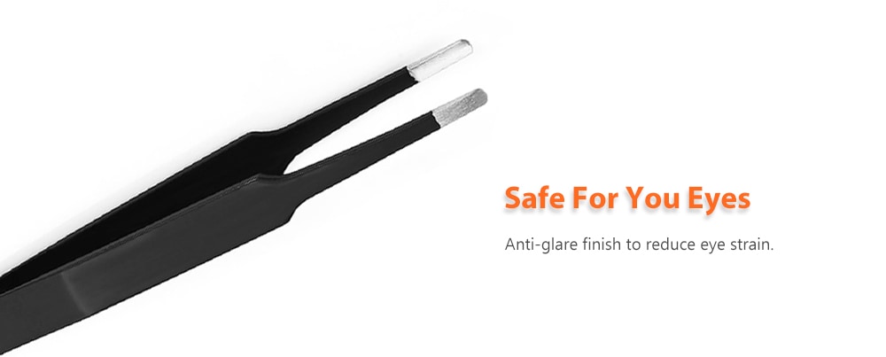 Stainless Steel Anti-static Tweezer 7pcs / Set- Black Stainless Steel Anti-static Tweezer 7pcs / Set- Black