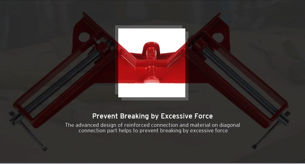 Woodworking 90 Degrees Right Angle Clip Fixing Clip- Red Woodworking 90 Degrees Right Angle Clip Fixing Clip- Red