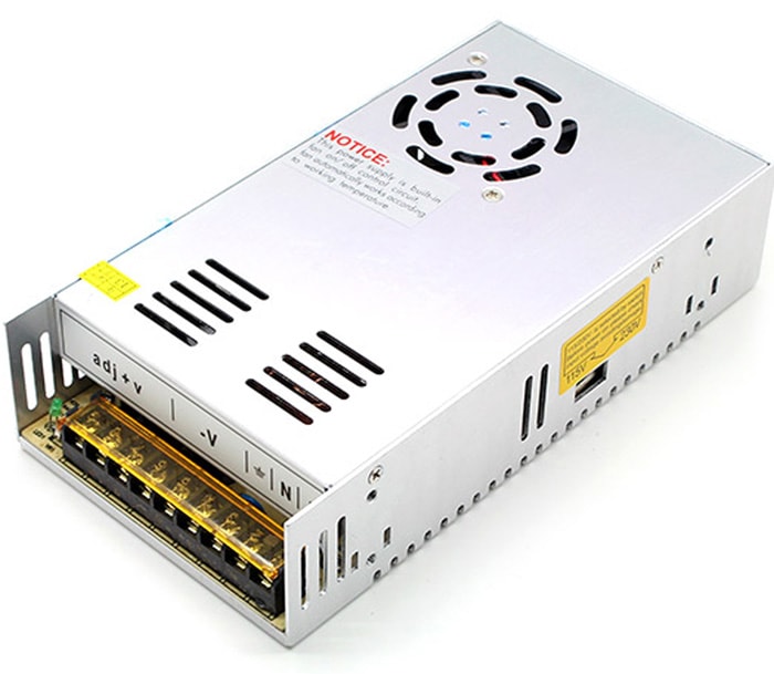 S-360-24 LED Lights Devices 360W 24V / 15A Switch Power Supply ( 110/220V )- Silver S-360-24 LED Lights Devices 360W 24V / 15A Switch Power Supply ( 110/220V )- Silver