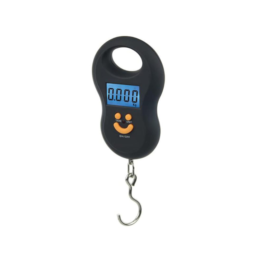 Portable 40kg/10g LCD Digital Scale Electronic Hand Held Hook Belt Luggage Hanging Scale Backlight Balance Weighting- Black Portable 40kg/10g LCD Digital Scale Electronic Hand Held Hook Belt Luggage Hanging Scale Backlight Balance Weighting- Black