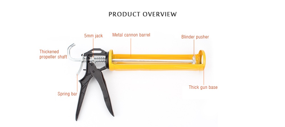 Professional Portable Labor-saving Mini Glass Sealing Glue Gun Best Wireless Glue Gun- Bright Yellow Professional Portable Labor-saving Mini Glass Sealing Glue Gun Best Wireless Glue Gun- Bright Yellow