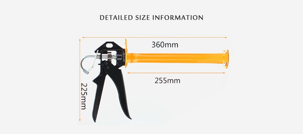 Professional Portable Labor-saving Mini Glass Sealing Glue Gun Best Wireless Glue Gun- Bright Yellow Professional Portable Labor-saving Mini Glass Sealing Glue Gun Best Wireless Glue Gun- Bright Yellow
