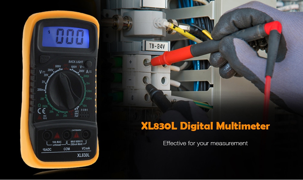 XL830L Hand Hold Digital Multimeter- #001 XL830L Hand Hold Digital Multimeter- #001