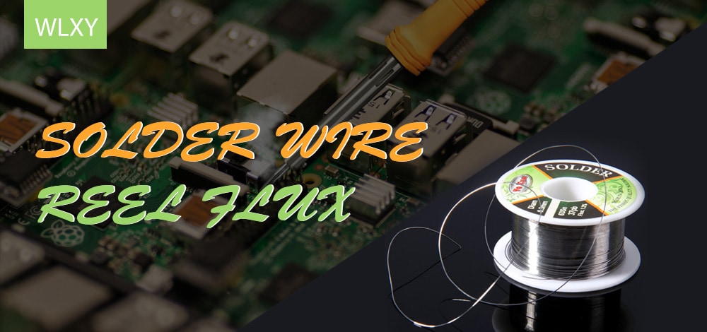 WLXY Professional 0.3mm Flux 1.2 Percent Tin Lead Melt Rosin Core Solder Wire Reel 21.5m- Colormix WLXY Professional 0.3mm Flux 1.2 Percent Tin Lead Melt Rosin Core Solder Wire Reel 21.5m- Colormix