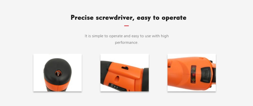 Rechargeable Cordless Electric Screwdriver Drill Set- Fire Engine Red Rechargeable Cordless Electric Screwdriver Drill Set- Fire Engine Red