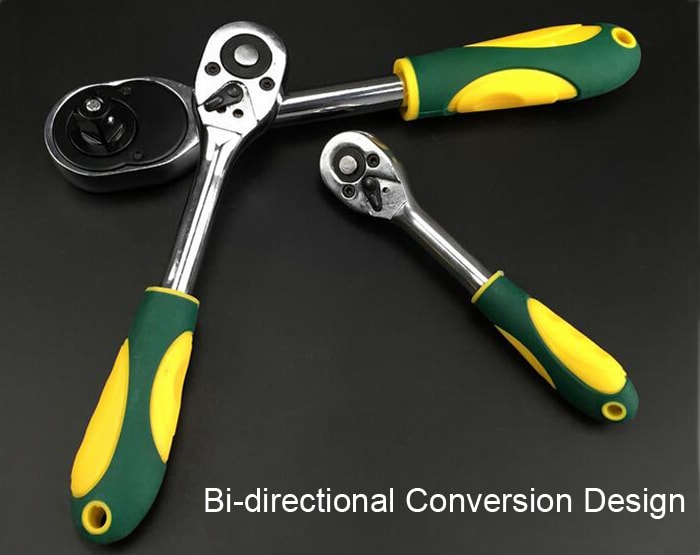 Chrome-vanadium Steel Ratchet Wrench 1/2 inch Auto Repair Tool- Green and Yellow 1/2 inch Chrome-vanadium Steel Ratchet Wrench 1/2 inch Auto Repair Tool- Green and Yellow 1/2 inch