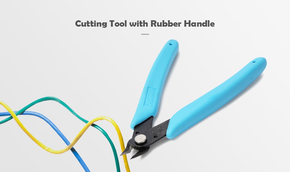 Xuron Midget Diagonal Plier with Extra Narrow Jaws- Azure Xuron Midget Diagonal Plier with Extra Narrow Jaws- Azure
