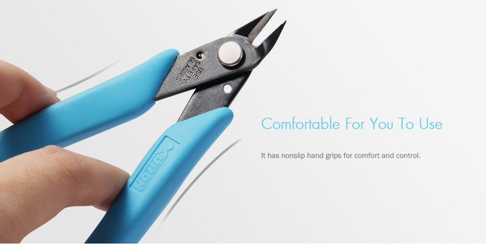 Xuron Midget Diagonal Plier with Extra Narrow Jaws- Azure Xuron Midget Diagonal Plier with Extra Narrow Jaws- Azure